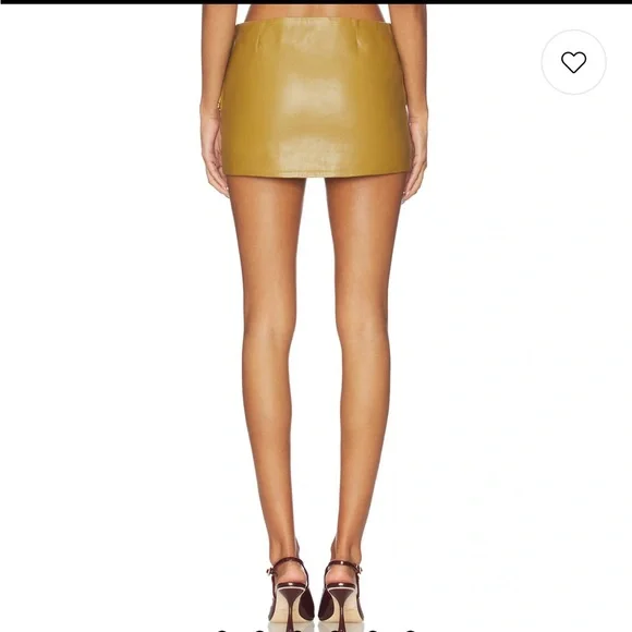 Retrofete Valerie Skirt in Ochre